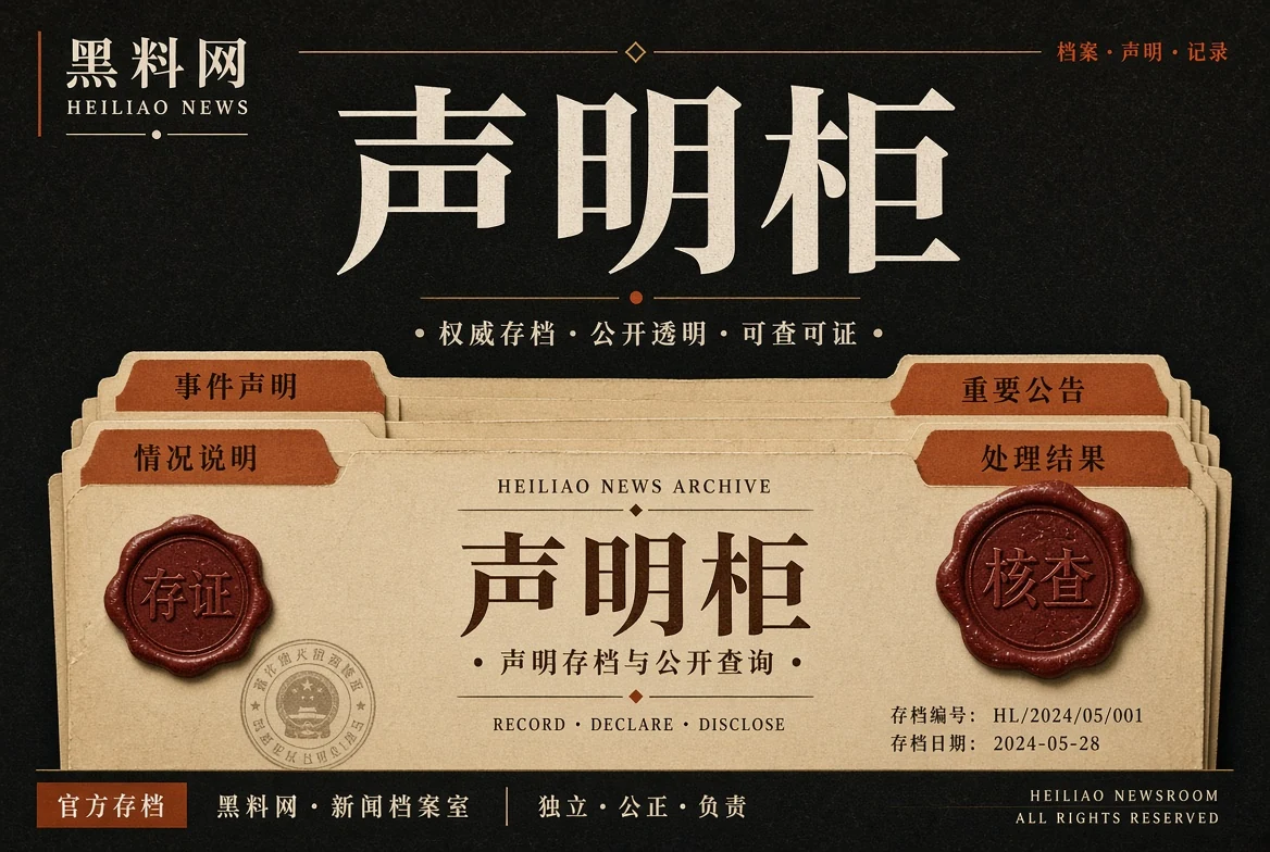 公开回应与说明